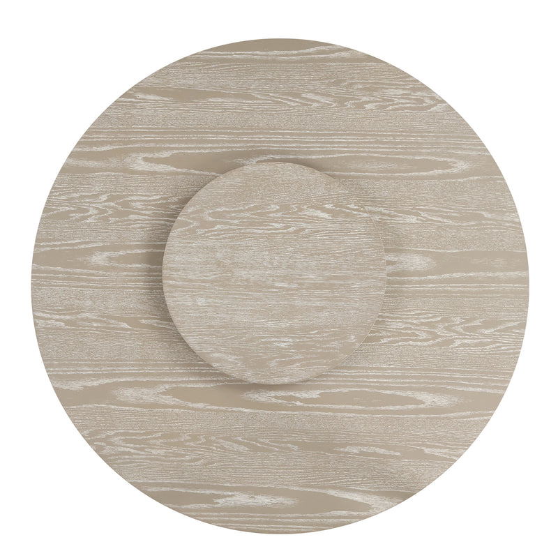 Gwendolyn Round Dining Table Base-Cerused Taupe