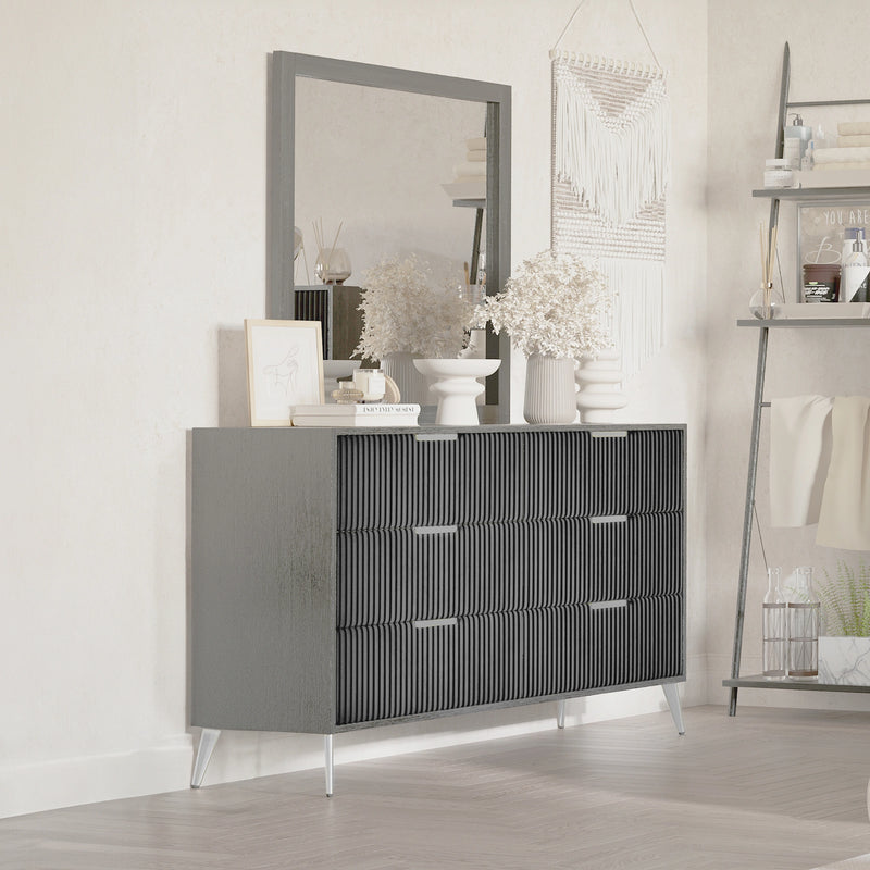 Kailani Mirror- Gray