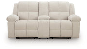 Orlen Reclining Loveseat with Console - Sims Furniture