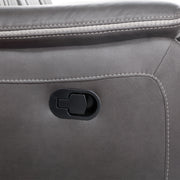 Enzo Glider Recliner- Gray