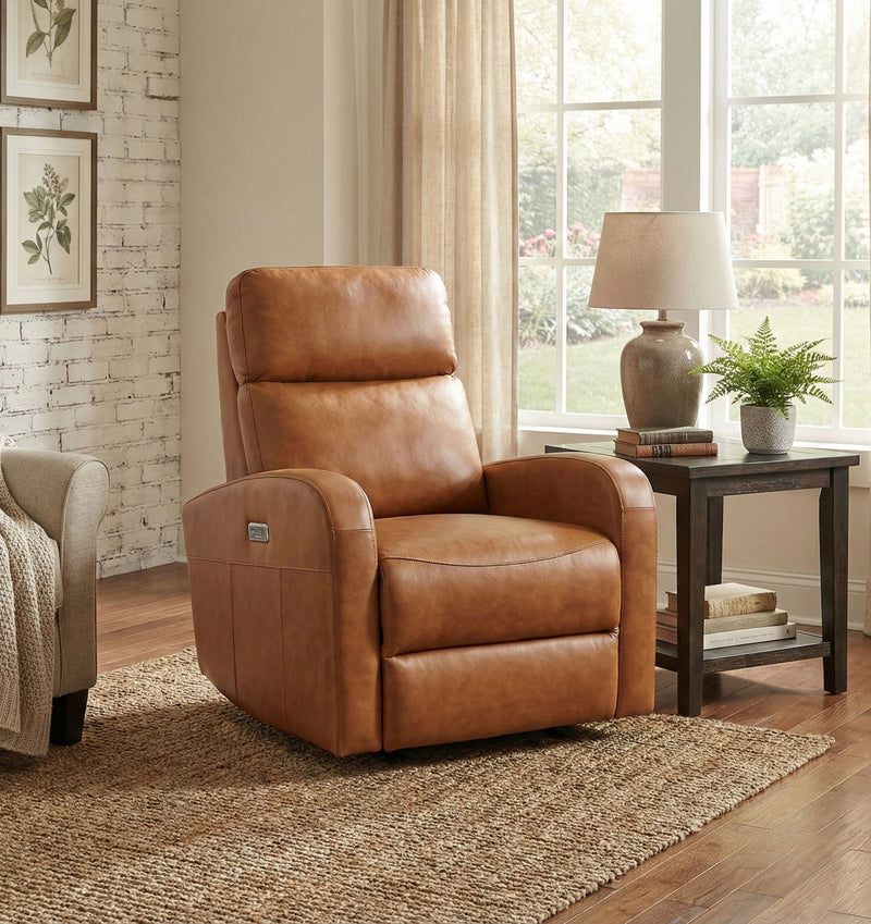 Leather Power Recliner