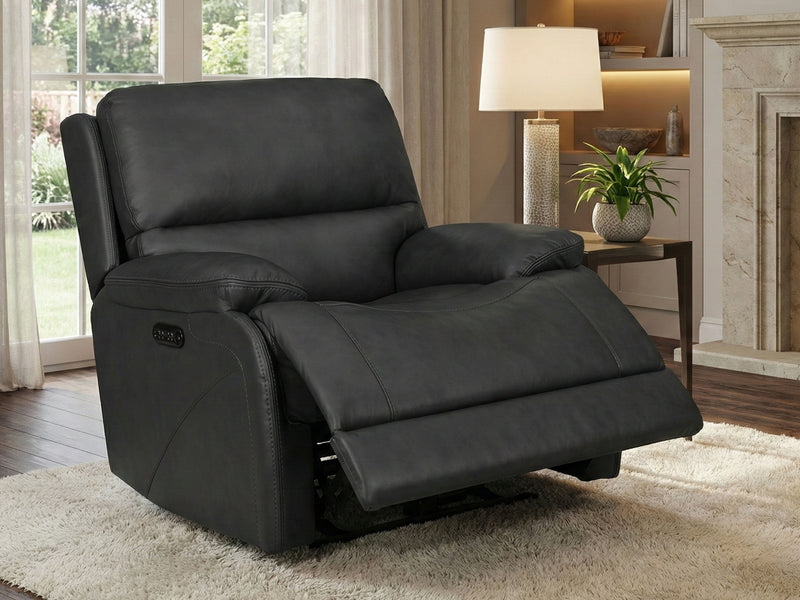 Leather Power Recliner
