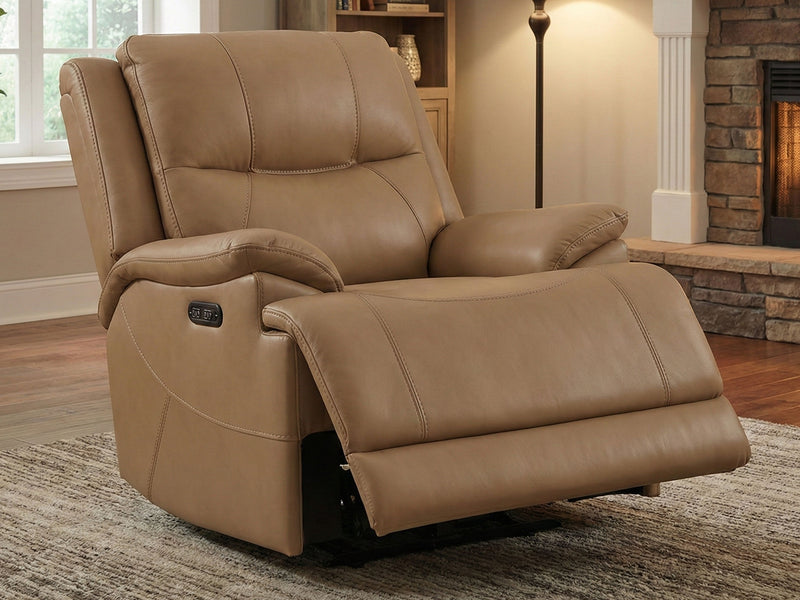 Leather Power Recliner