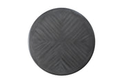 Gia 5 Pc 47" Round Dining Table & 4 Chairs-Gray