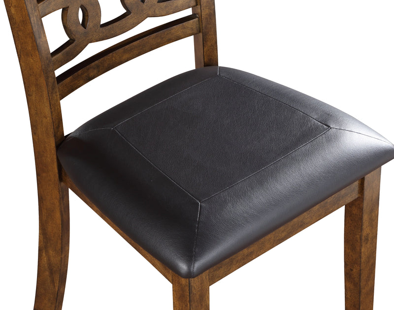 Gia Dining Chairs (2/Ctn)-Brown