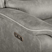 Kamari Laf Console Loveseat W/Dual Pwr Hr & Fr-Gray
