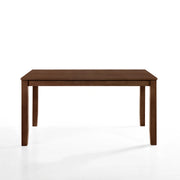 Pascal 59" Rectangle Dining Table-Walnut