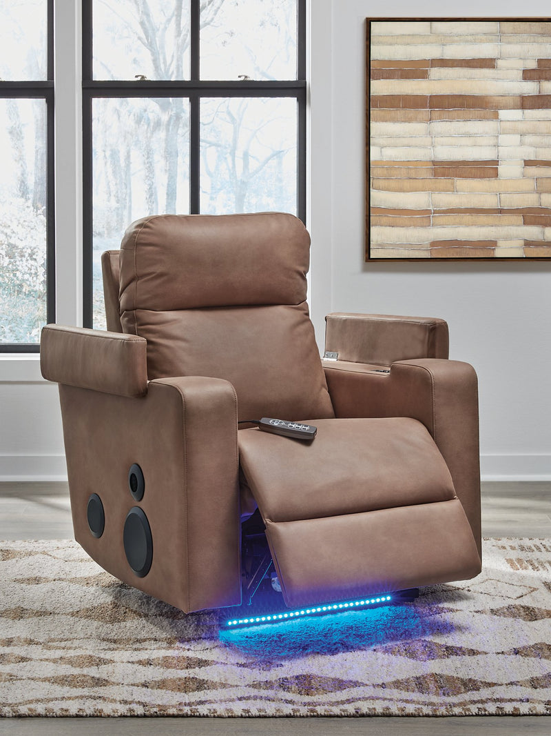 Lorrenton Power Glider Recliner with Audio System - Sims Furniture
