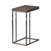 Pedro Expandable Top Accent Table Weathered Grey and Black - Sims Furniture