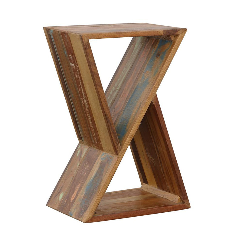Lily Geometric Accent Table Natural - Sims Furniture