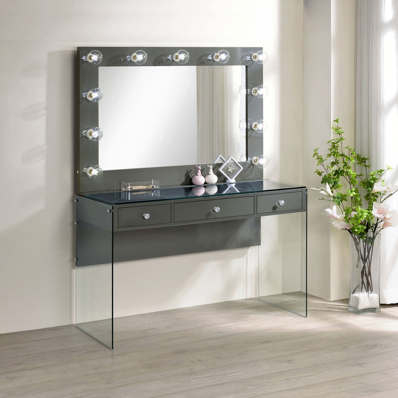 Afshan Makeup Vanity Table with LED Mirror