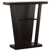 Evanna 2-shelf Console Table Cappuccino - Sims Furniture
