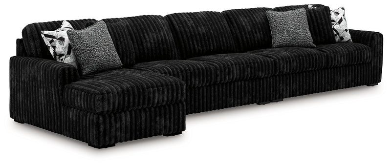 Midnight-Madness Sectional with Chaise - Sims Furniture