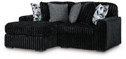 Midnight-Madness Sectional with Chaise - Sims Furniture