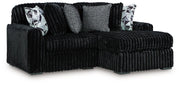 Midnight-Madness Sectional with Chaise - Sims Furniture