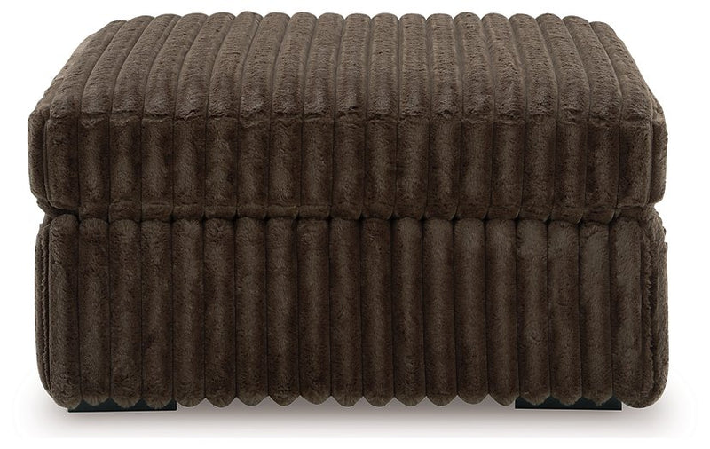 Midnight-Madness Oversized Accent Ottoman - Sims Furniture