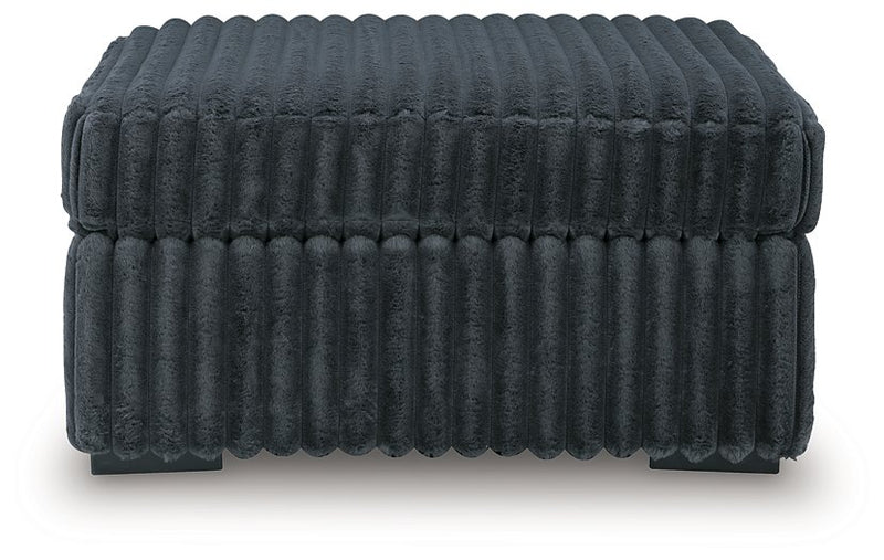 Midnight-Madness Oversized Accent Ottoman - Sims Furniture