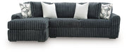 Midnight-Madness Sectional Sofa with Chaise - Sims Furniture