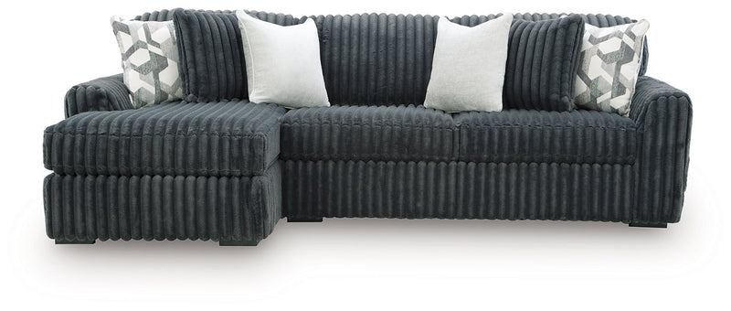 Midnight-Madness Sectional Sofa with Chaise - Sims Furniture