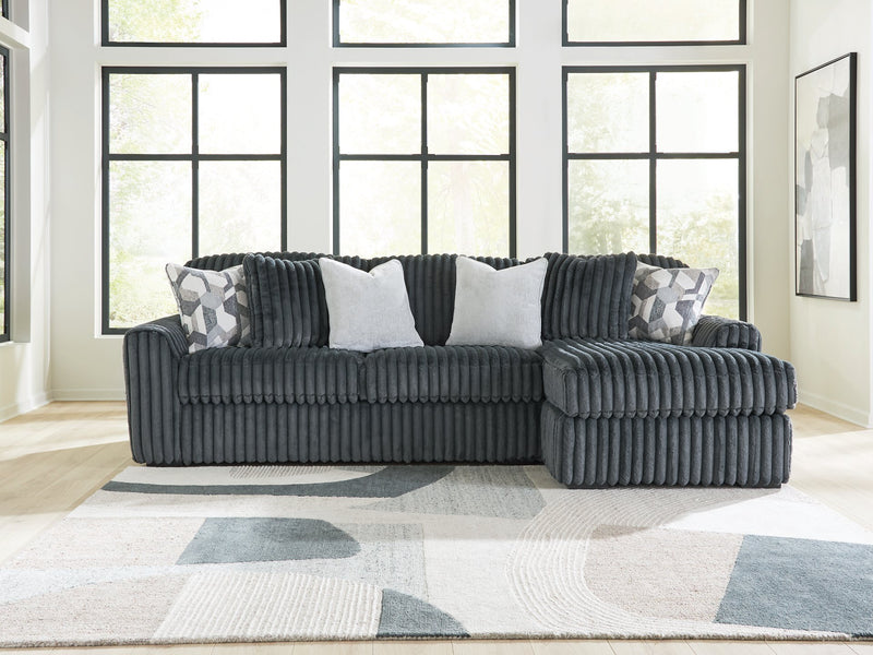 Midnight-Madness Sectional Sofa with Chaise - Sims Furniture