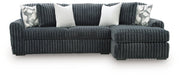 Midnight-Madness Sectional Sofa with Chaise - Sims Furniture