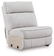 Social Pointe Reclining Sectional with Storage Consoles - Sims Furniture