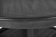 Gia 5 Pc 42" Round Counter Dining Table & 4 Chairs-Gray