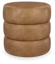 Ummi Swivel Accent Ottoman - Sims Furniture