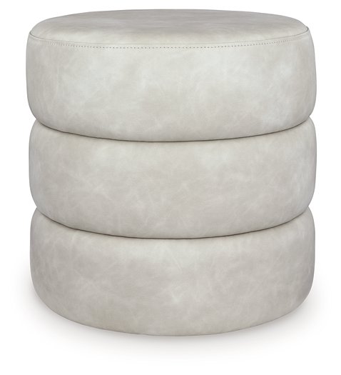 Ummi Swivel Accent Ottoman - Sims Furniture