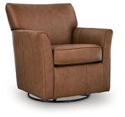 Braydunn Swivel Glider Accent Chair - Sims Furniture