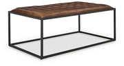 Junsor Coffee Table Ottoman - Sims Furniture