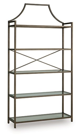 Bernonly 72" Bookcase - Sims Furniture
