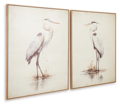 Aubinell Wall Art (Set of 2) - Sims Furniture