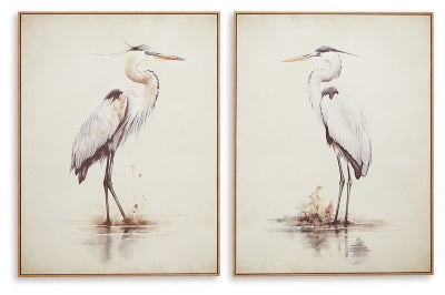 Aubinell Wall Art (Set of 2) - Sims Furniture