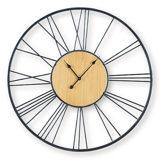 Brockett Wall Clock - Sims Furniture