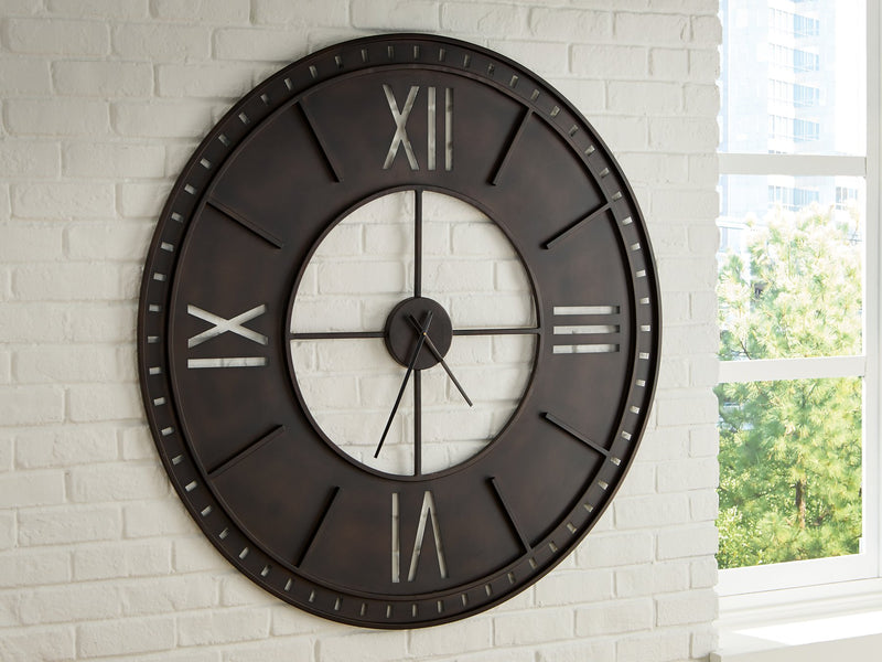 Lytle Wall Clock - Sims Furniture