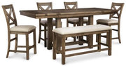 Moriville Counter Height Dining Set - Sims Furniture