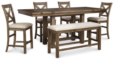 Moriville Counter Height Dining Set - Sims Furniture
