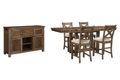 Moriville Counter Height Dining Set - Sims Furniture