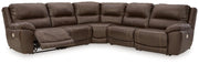 Dunleith Power Reclining Sectional - Sims Furniture