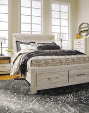 Bellaby Bed with 2 Storage Drawers - Sims Furniture