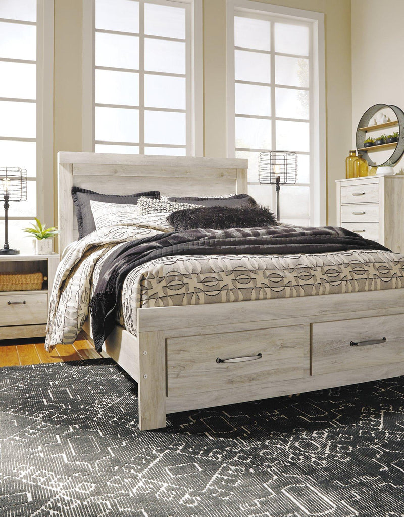 Bellaby Bed with 2 Storage Drawers - Sims Furniture