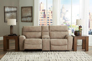 Next-Gen DuraPella Power Reclining Sectional Loveseat with Console - Sims Furniture