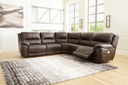 Dunleith Power Reclining Sectional - Sims Furniture