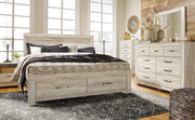 Bellaby Bed with 2 Storage Drawers - Sims Furniture
