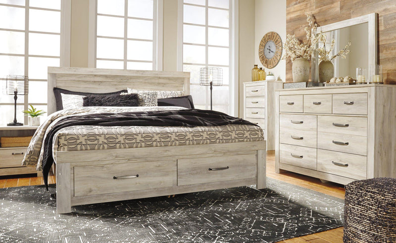 Bellaby Bed with 2 Storage Drawers - Sims Furniture