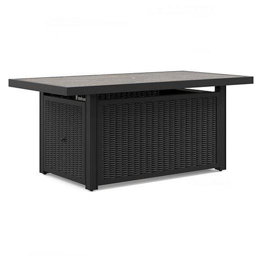 Beachcroft Outdoor Fire Pit Table - Sims Furniture