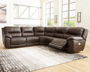 Dunleith Power Reclining Sectional - Sims Furniture