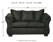 Darcy Loveseat - Sims Furniture