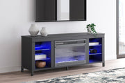 Cayberry 60" TV Stand with Electric Fireplace - Sims Furniture
